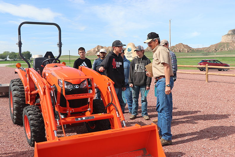 Tractor safety course teaches students safety and when to say no